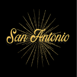 San Antonio Gold Spark - Black